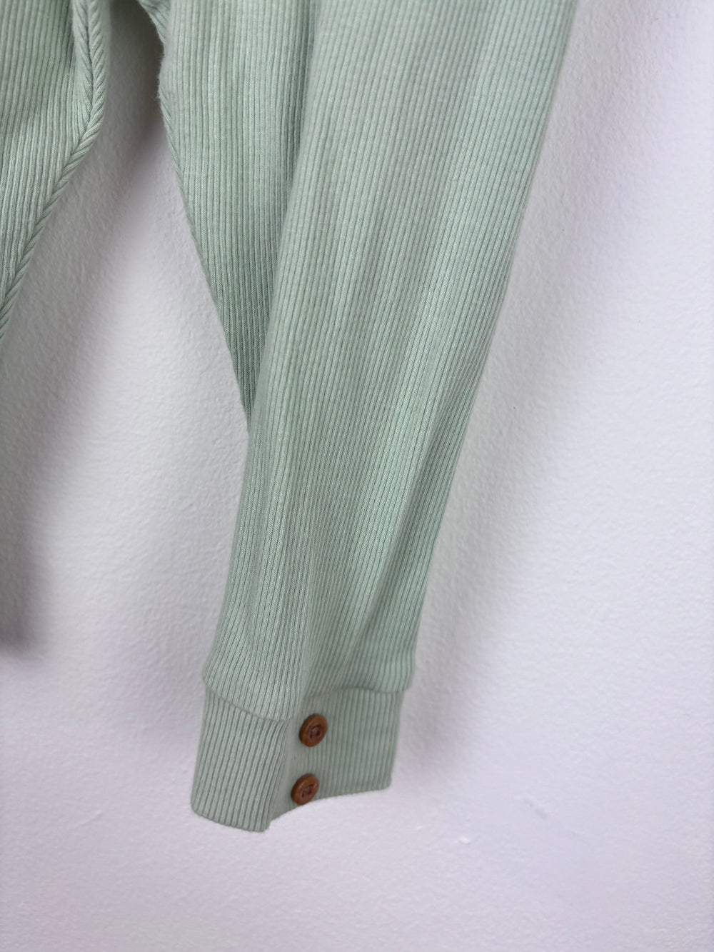 Next Baby Green Stripe Leggings 9-12 Months-Leggings-Second Snuggle Preloved