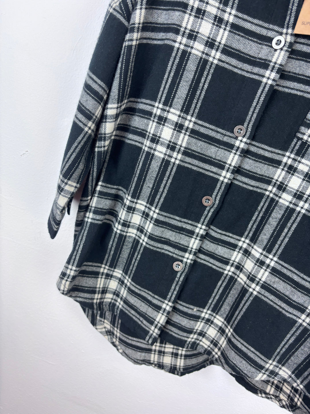 Next Black Check Shirt 5 Years-Dresses-Second Snuggle Preloved