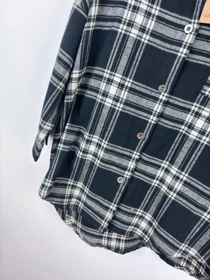 Next Black Check Shirt 5 Years-Dresses-Second Snuggle Preloved