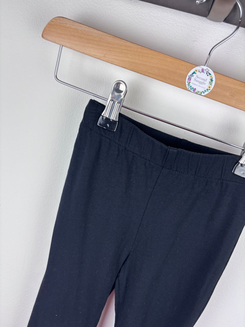 H&M Black Leggings 18-24 Months-Leggings-Second Snuggle Preloved
