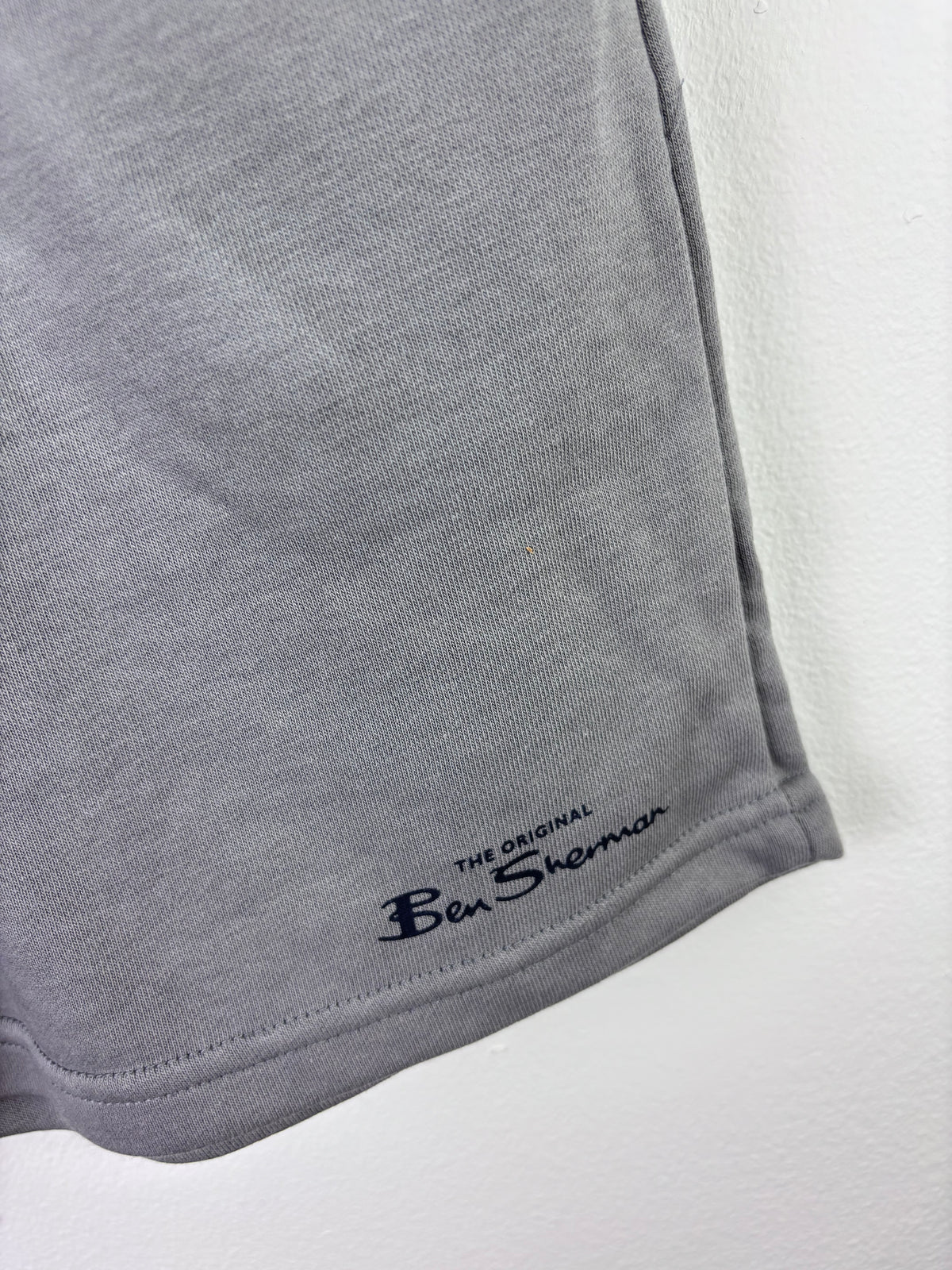 Ben Sherman Grey Jersey Shorts with Drawstring Waist-Shorts-Second Snuggle Preloved