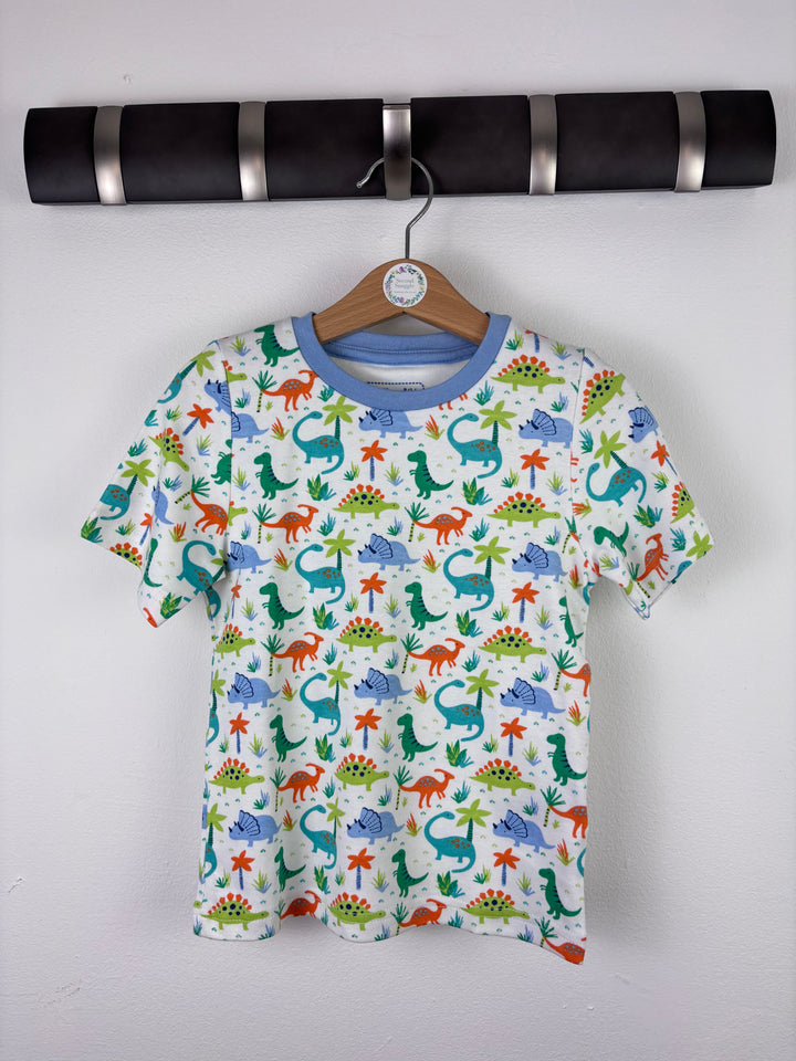 Ex JoJo Maman Bébé Dinosaur Print T-Shirt-Tops-Second Snuggle Preloved