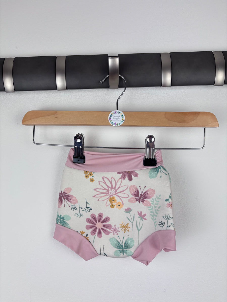 Pop In Floral Swim Nappy 3-6 Months-Swimming-Second Snuggle Preloved
