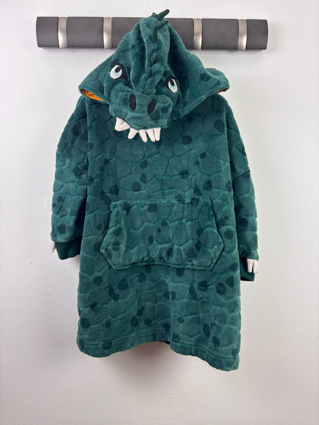 FatFace Green Crocodile Oversized Snuggle Fleece Small
