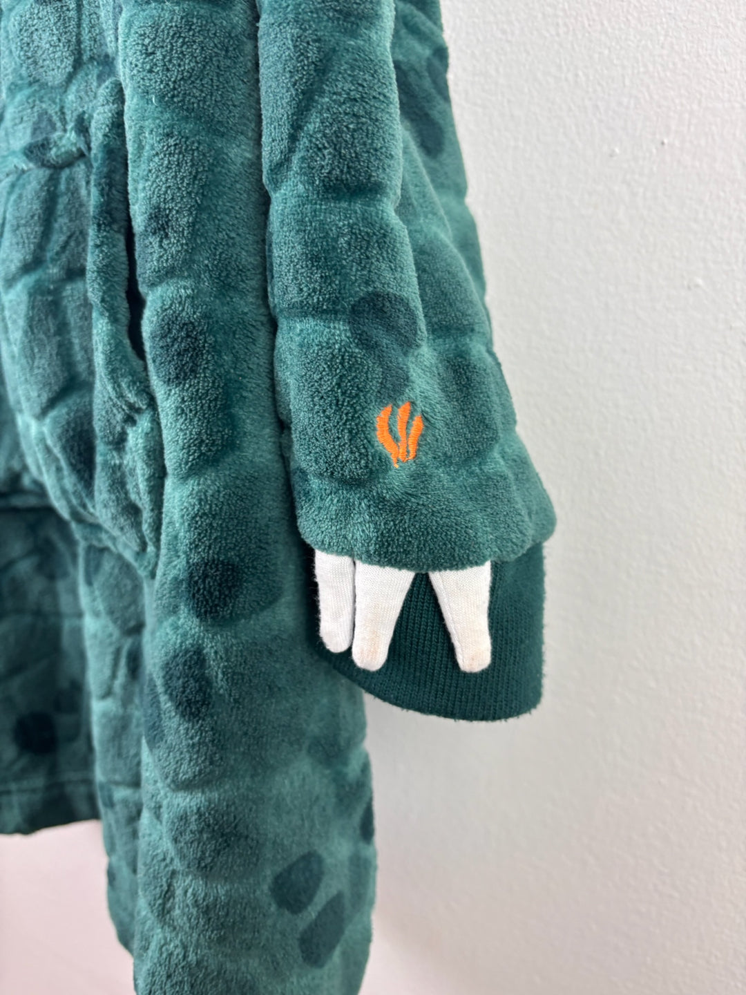 FatFace Green Crocodile Oversized Snuggle Fleece Small
