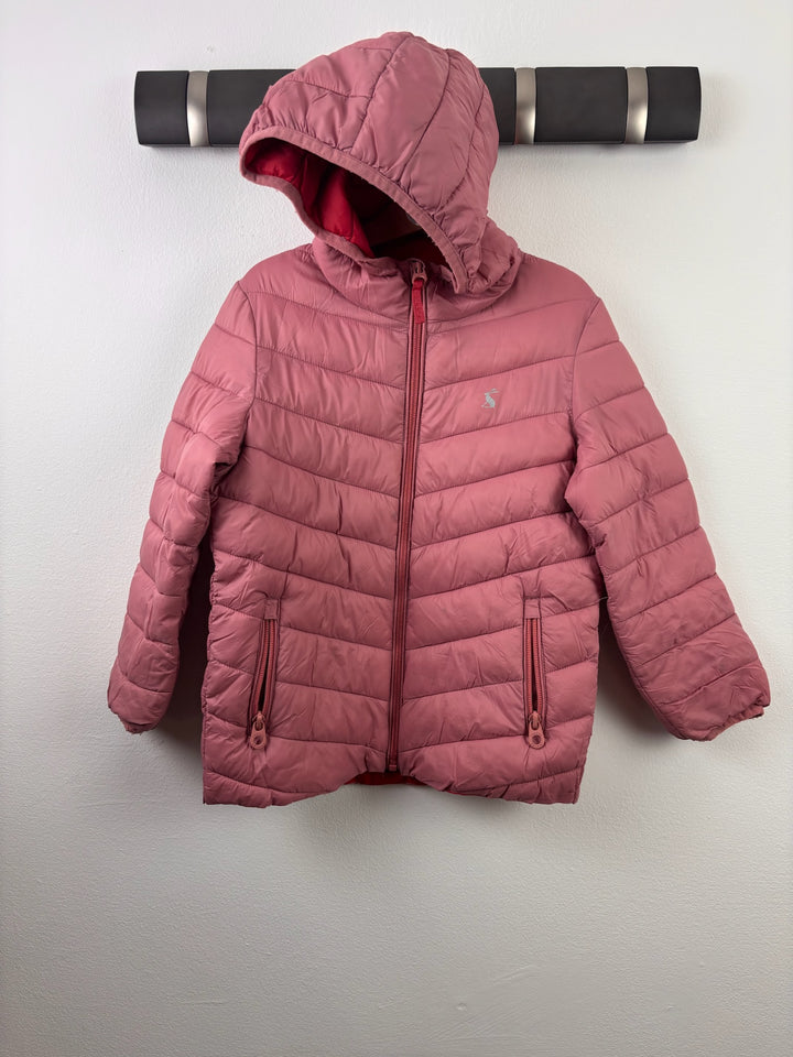 Joules Pink Lightweight Padded Hooded Jacket 6 Years