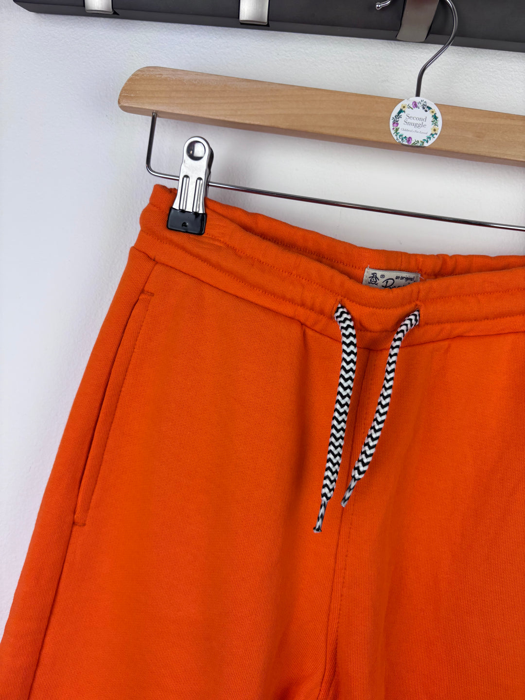 Penguin Orange Jersey Shorts Various Sizes-Shorts-Second Snuggle Preloved