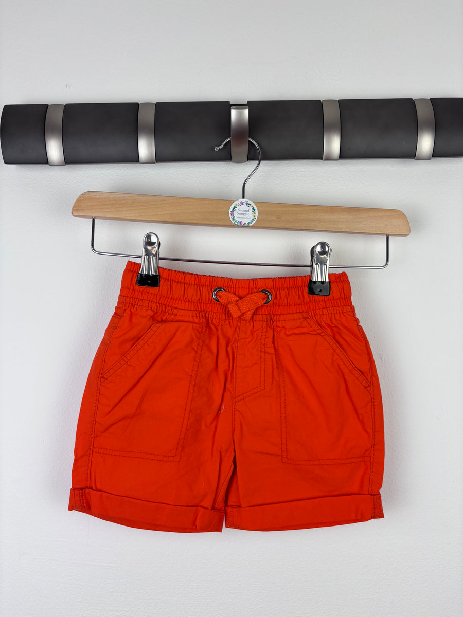 Mothercare Bright Orange Shorts Various Sizes-Shorts-Second Snuggle Preloved
