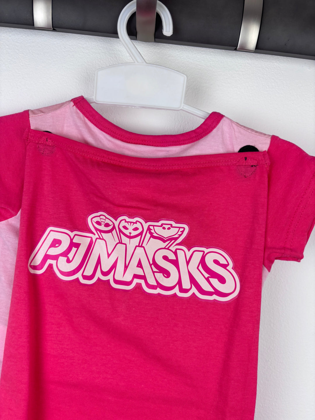 PJ Masks Pink Pyjama Set with Cape-Night Wear-Second Snuggle Preloved