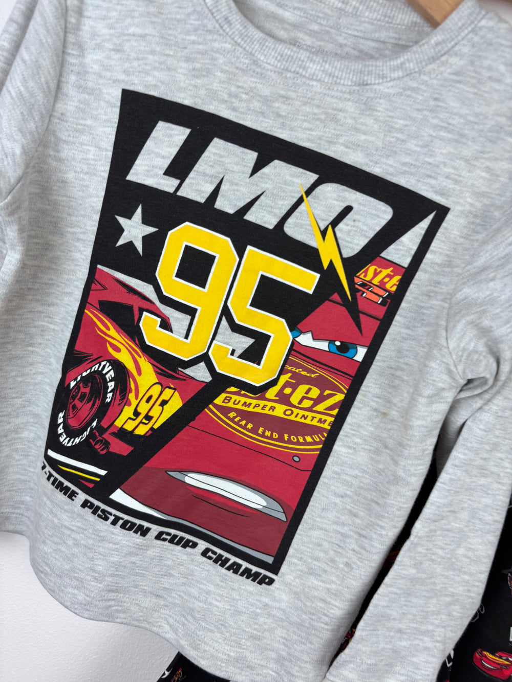 Disney Cars Lightning McQueen Pyjama Set-Night Wear-Second Snuggle Preloved