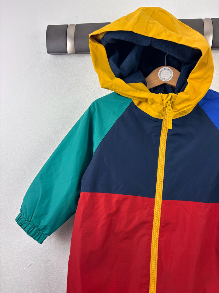 Next Colour Block Hooded Lined Puddlesuit