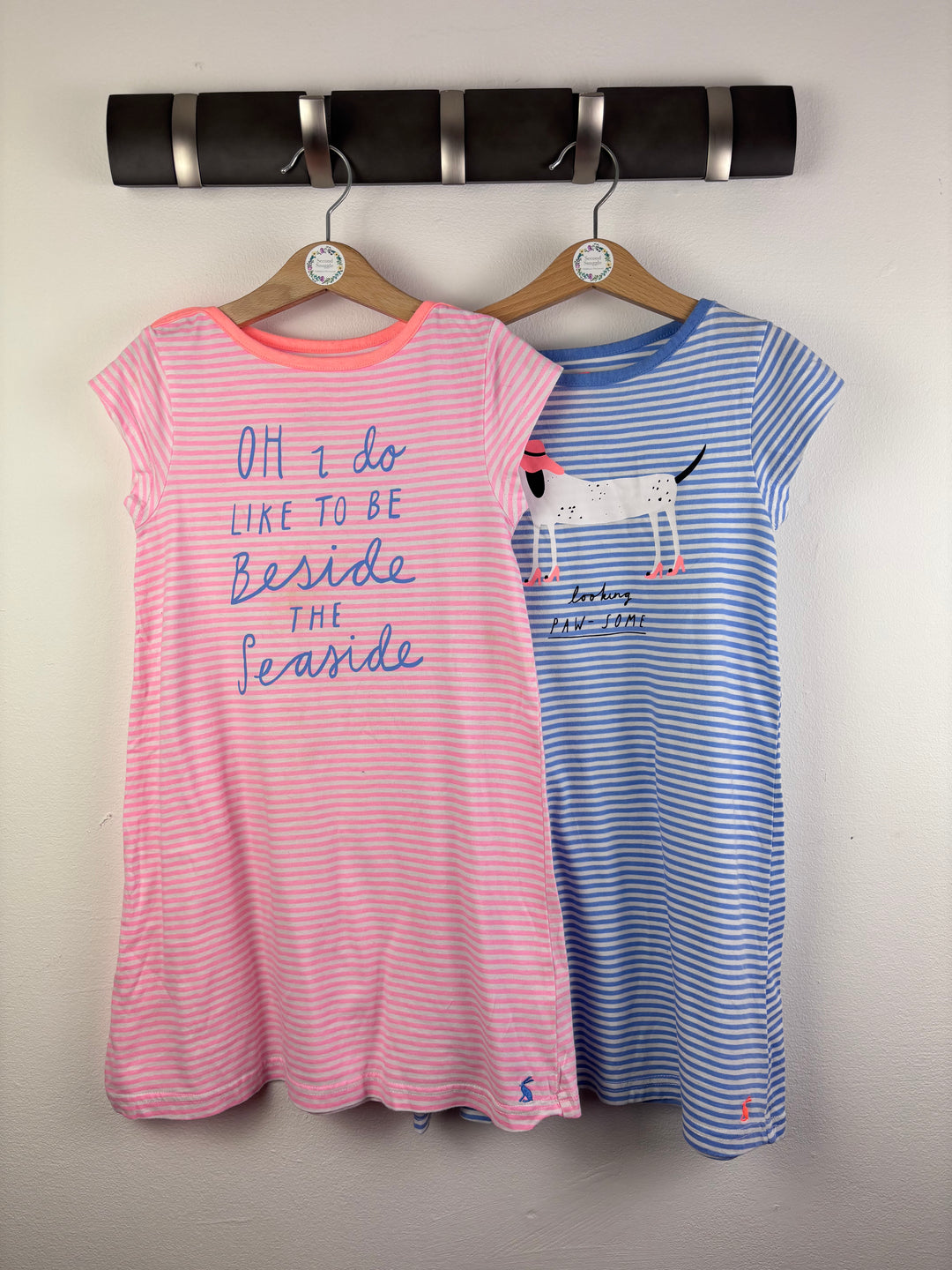 Joules Pink And Blue Dress Set 5-6 Years-Dresses-Second Snuggle Preloved
