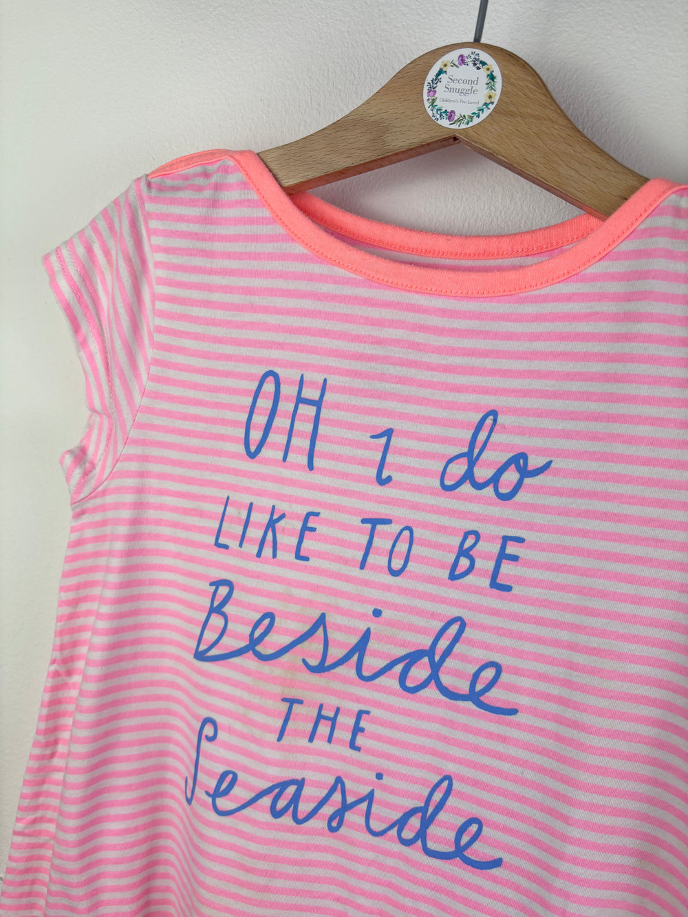 Joules Pink And Blue Dress Set 5-6 Years-Dresses-Second Snuggle Preloved