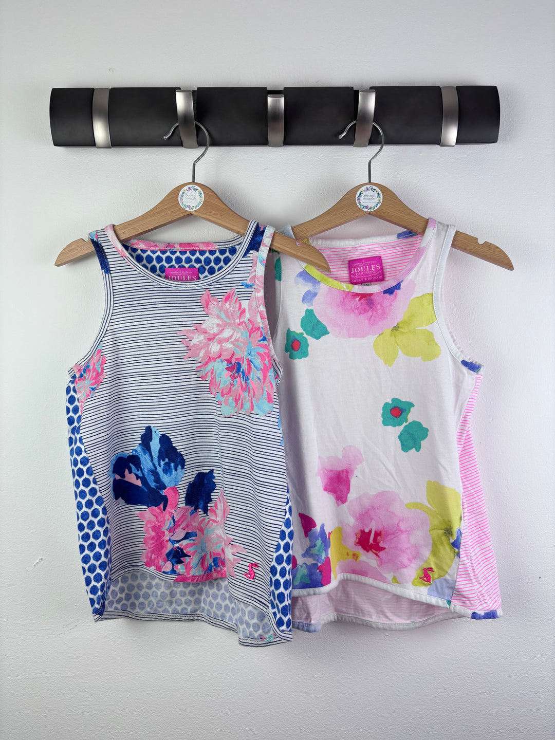 Joules Floral Sleeveless Tops Set 5-6 Years