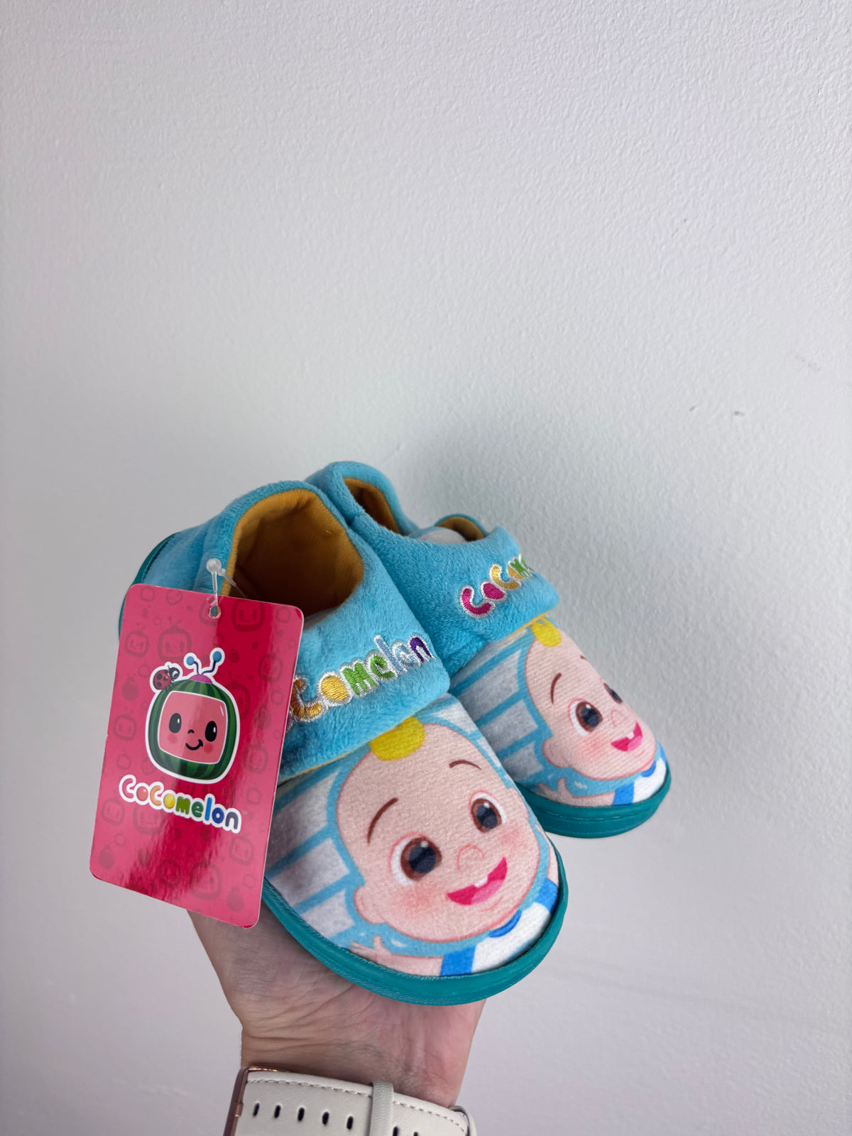 Cocomelon Blue Slippers UK 10-Slippers-Second Snuggle Preloved