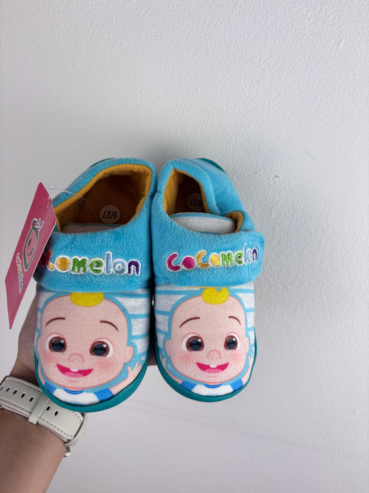 Cocomelon Blue Slippers UK 10-Slippers-Second Snuggle Preloved