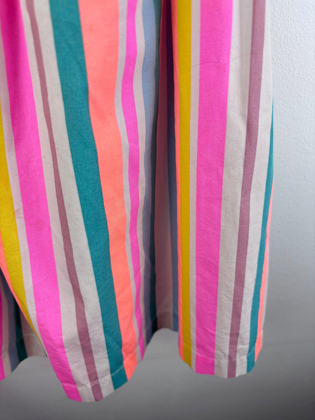 Next Bright Rainbow Stripe Strappy Dress 5-6 Years-Dresses-Second Snuggle Preloved