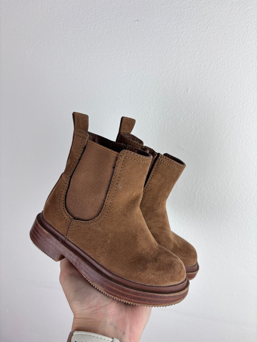 H&M Brown Chelsea Boots UK 7.5-Boots-Second Snuggle Preloved
