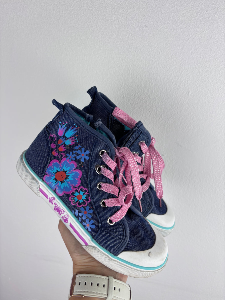 Start Rite Denim Hi Tops UK 11 F-Shoes-Second Snuggle Preloved