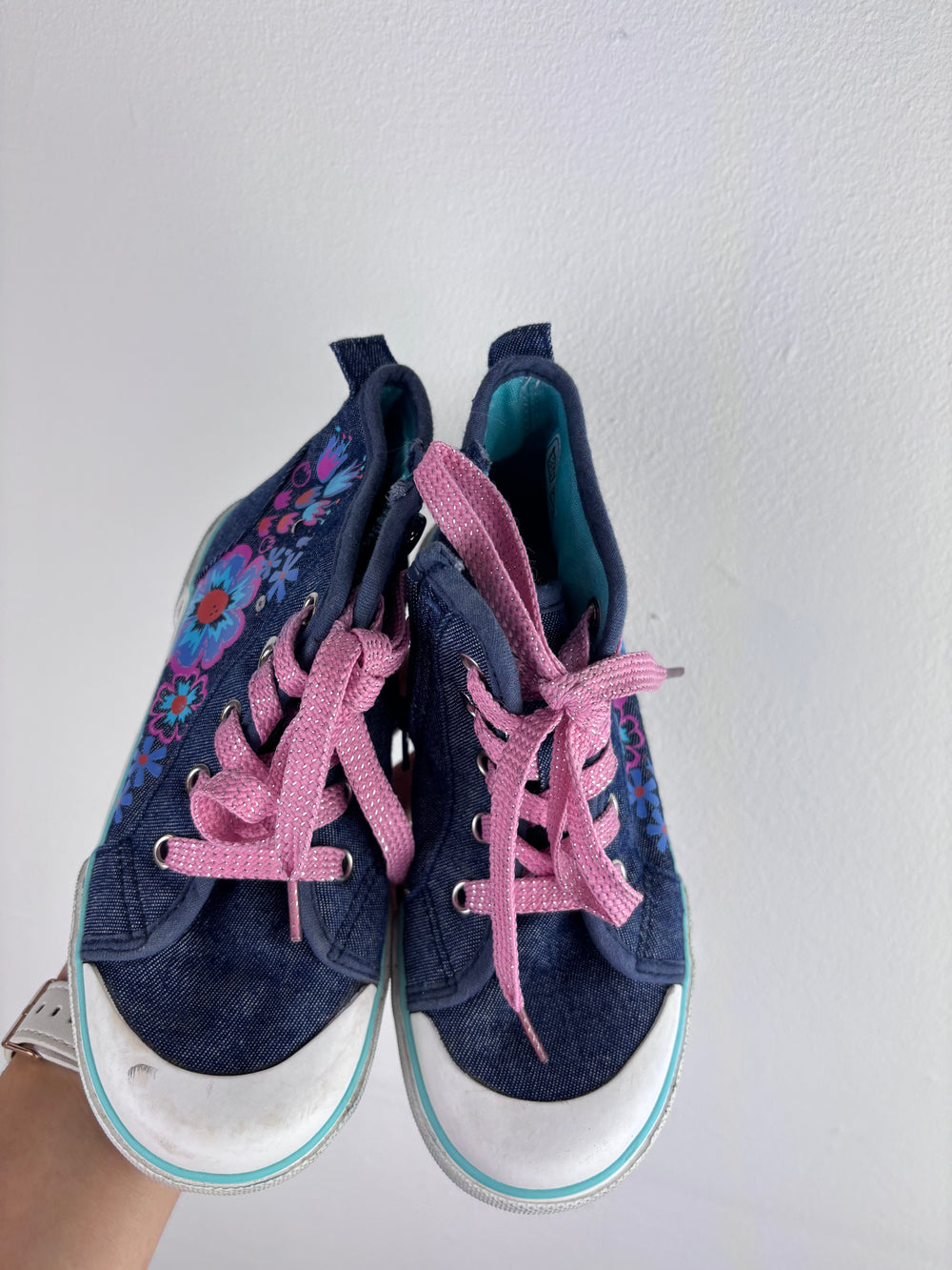 Start Rite Denim Hi Tops UK 11 F-Shoes-Second Snuggle Preloved