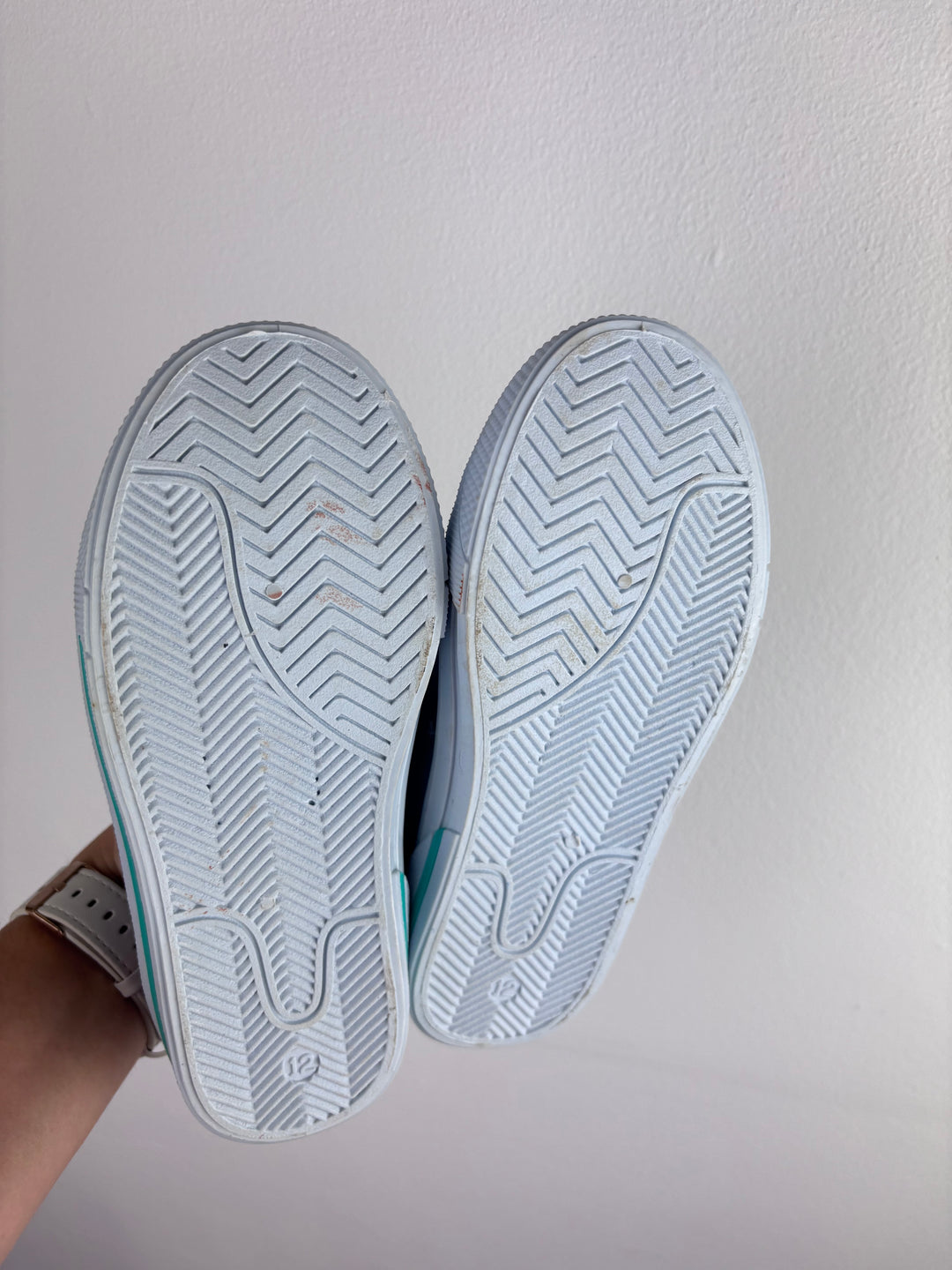 Chatterbox Blue Floral Shoes UK 12