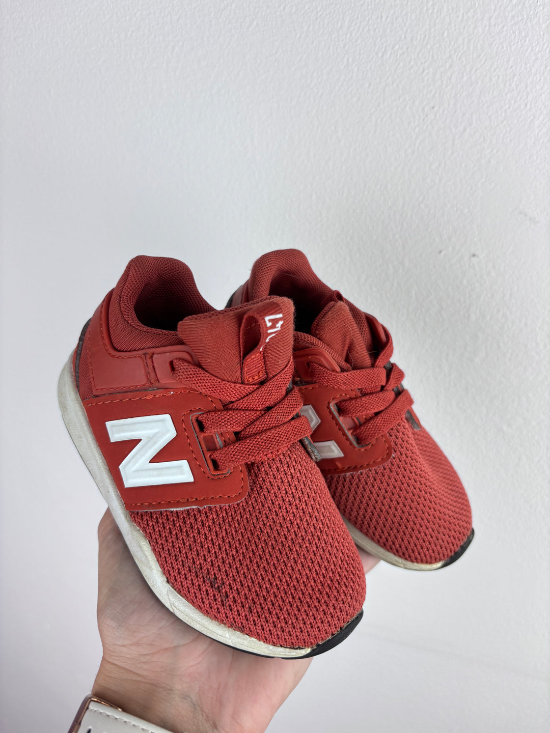 New Balance Red Trainers UK 6