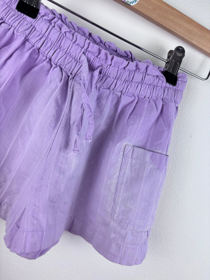 Next Lilac Paperbag Waist Shorts 6 Years