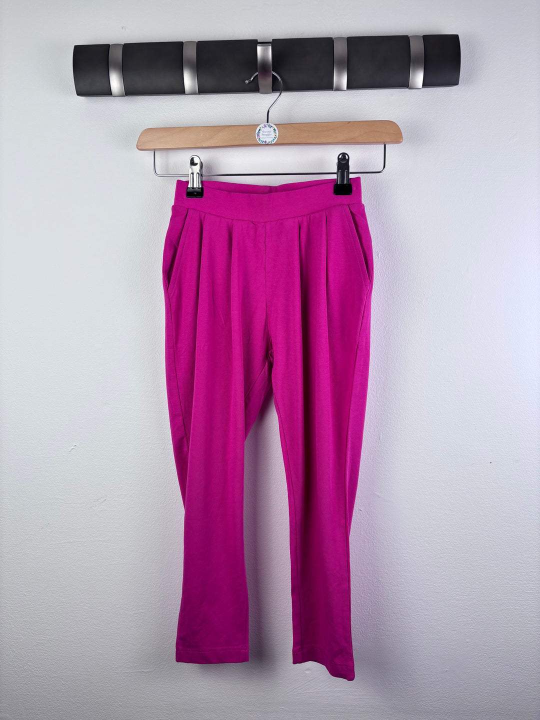 Me & I Pink Trousers Wide Leg 110/116 (5-6 Years)-Trousers-Second Snuggle Preloved