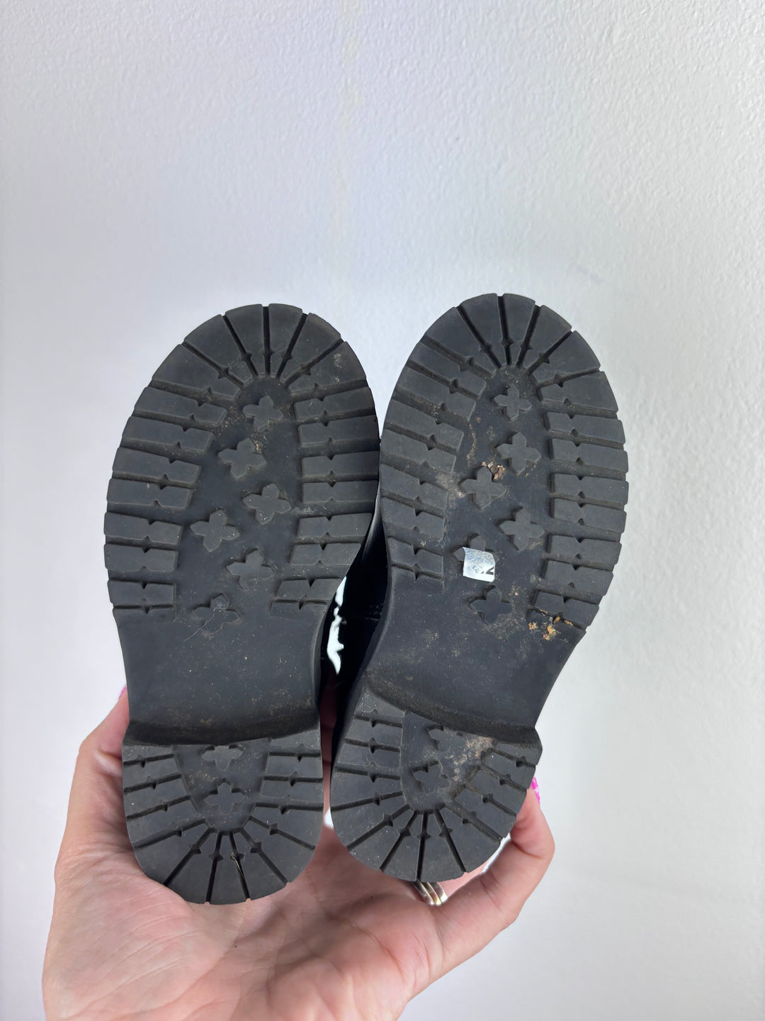 M&S Black Ankle Boots UK 6-Boots-Second Snuggle Preloved