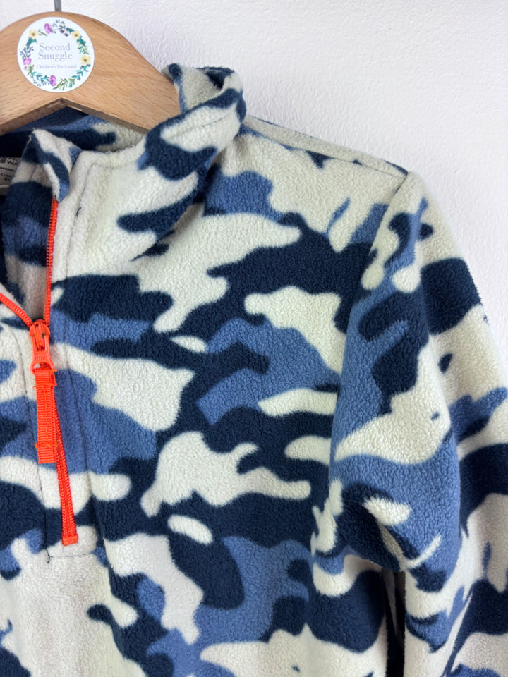 Mountain Warehouse Blue Camo Fleece-Fleeces-Second Snuggle Preloved