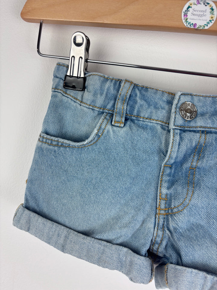 Primark Denim Shorts 3-4 Years