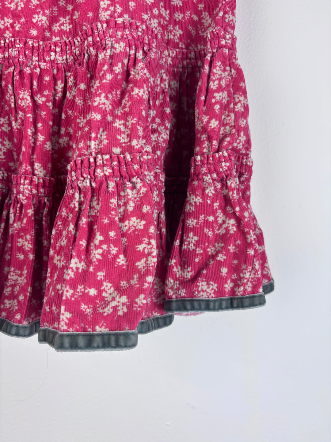 Mini Boden Pink Floral Skirt 2-3 Years