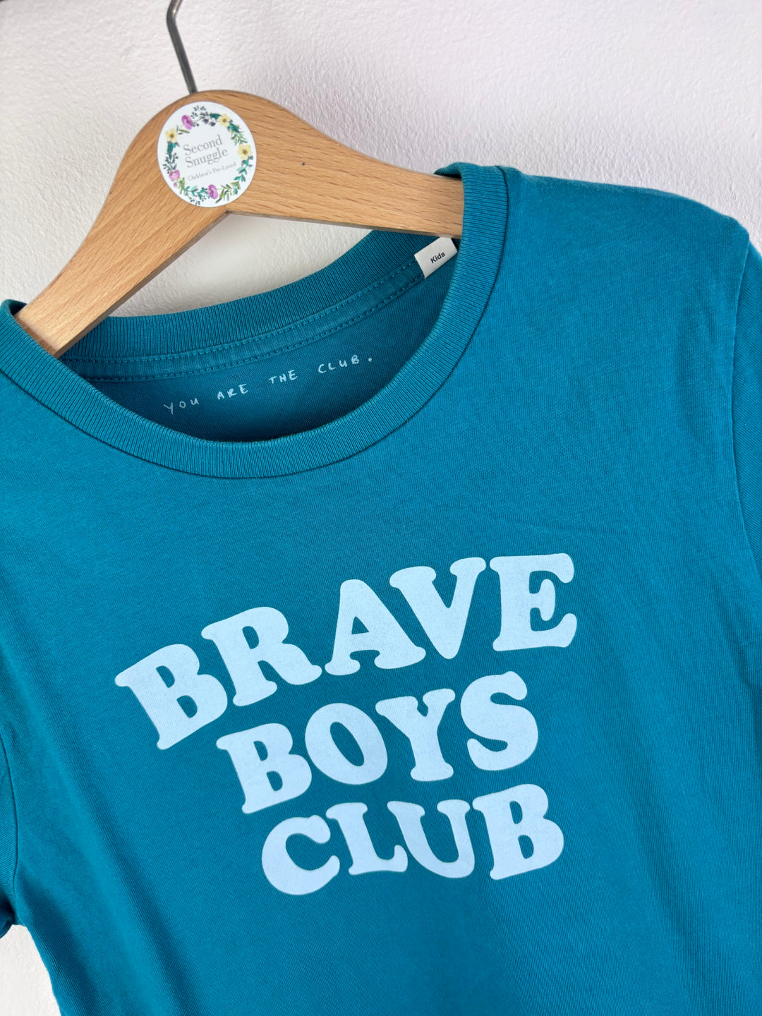 Stanley Blue Slogan T-Shirt 9-10 Years-Tops-Second Snuggle Preloved