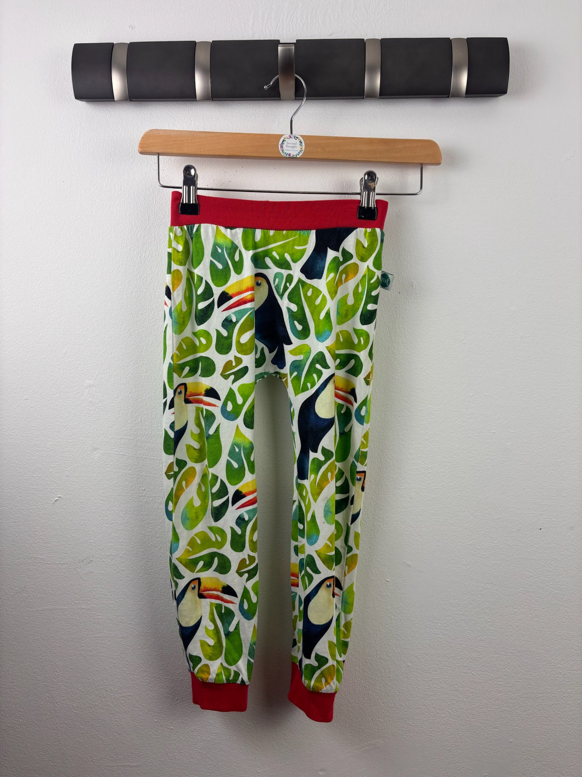 Sprout Toucan Print Joggers 4-5 Years-Trousers-Second Snuggle Preloved