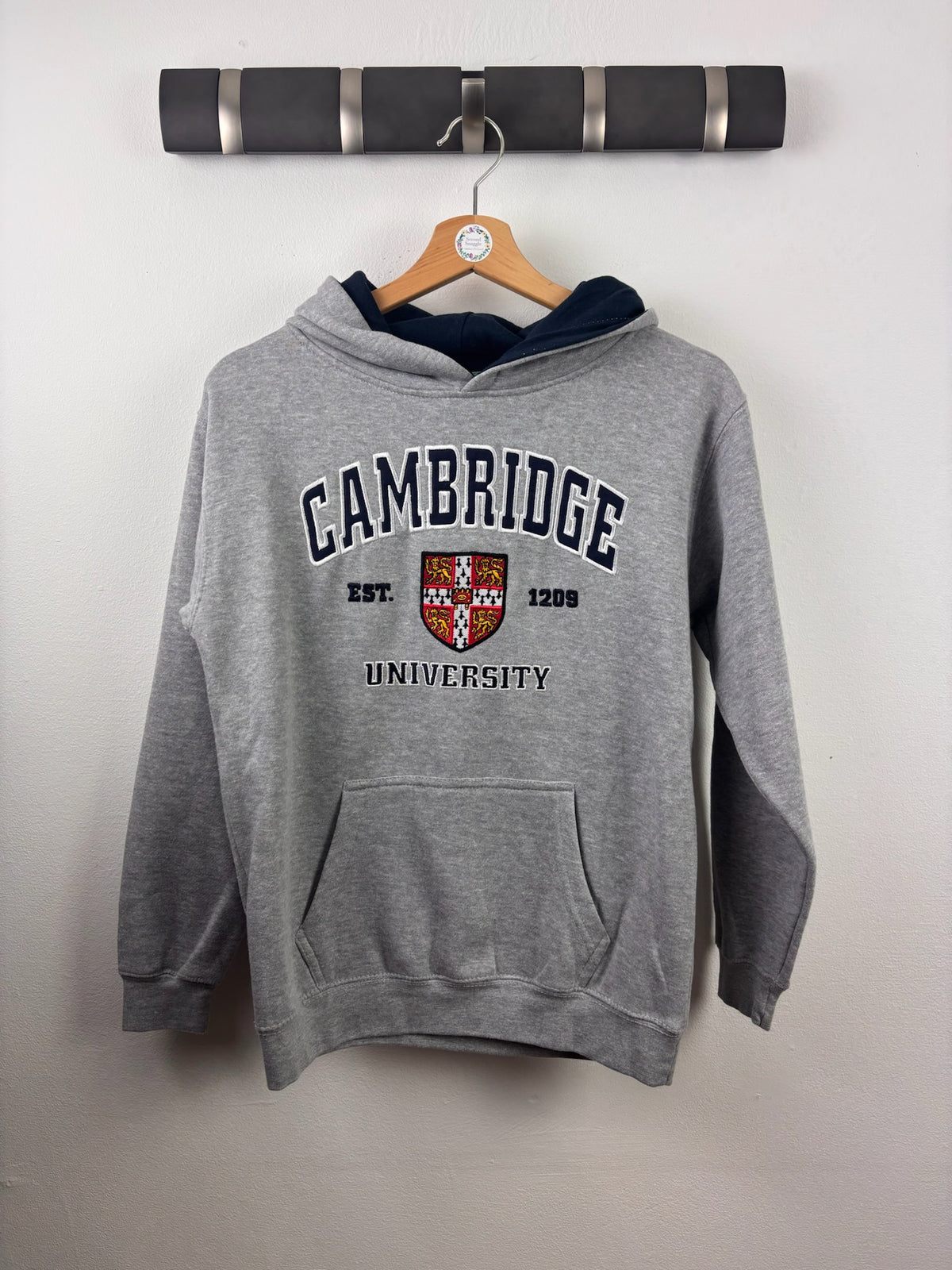 University of Cambridge Grey Hoodie 12-13 Years-Hoodies-Second Snuggle Preloved