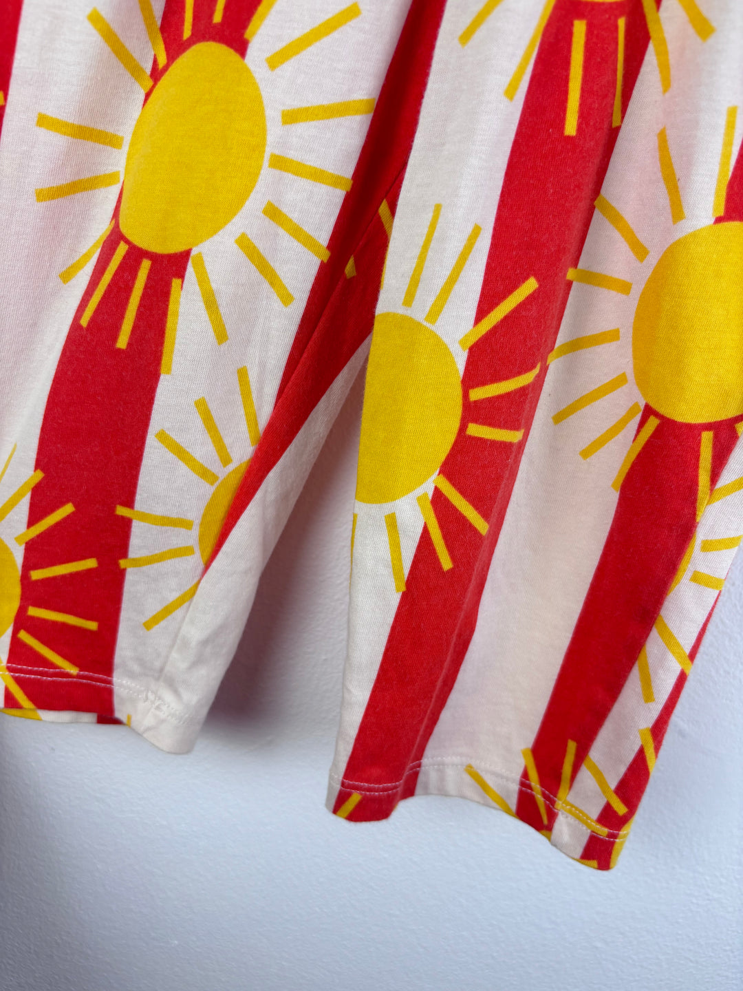 Mini Rodini Red Sun Stripe Trousers 12-18 Months