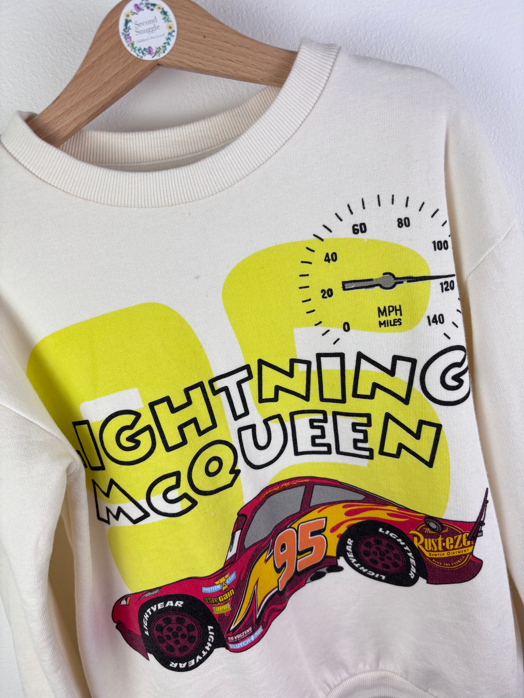 George Cream Lightning McQueen Sweatshirt 6-7 Years