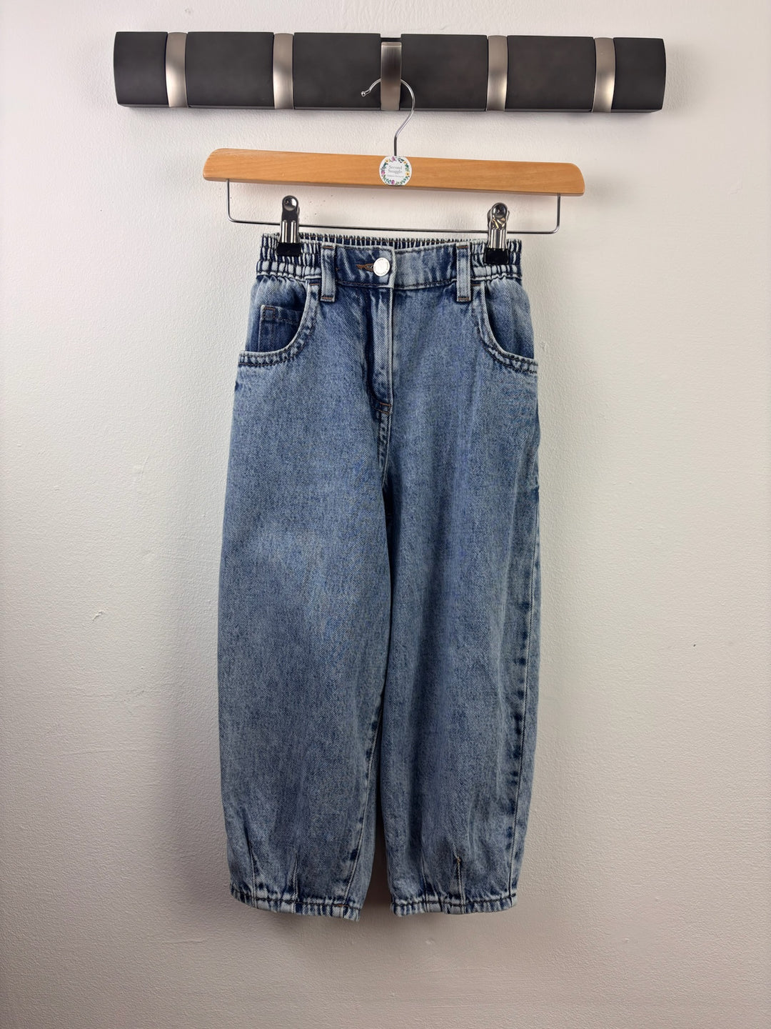 Next Blue Relaxed Fit Jeans 5 Years-Trousers-Second Snuggle Preloved