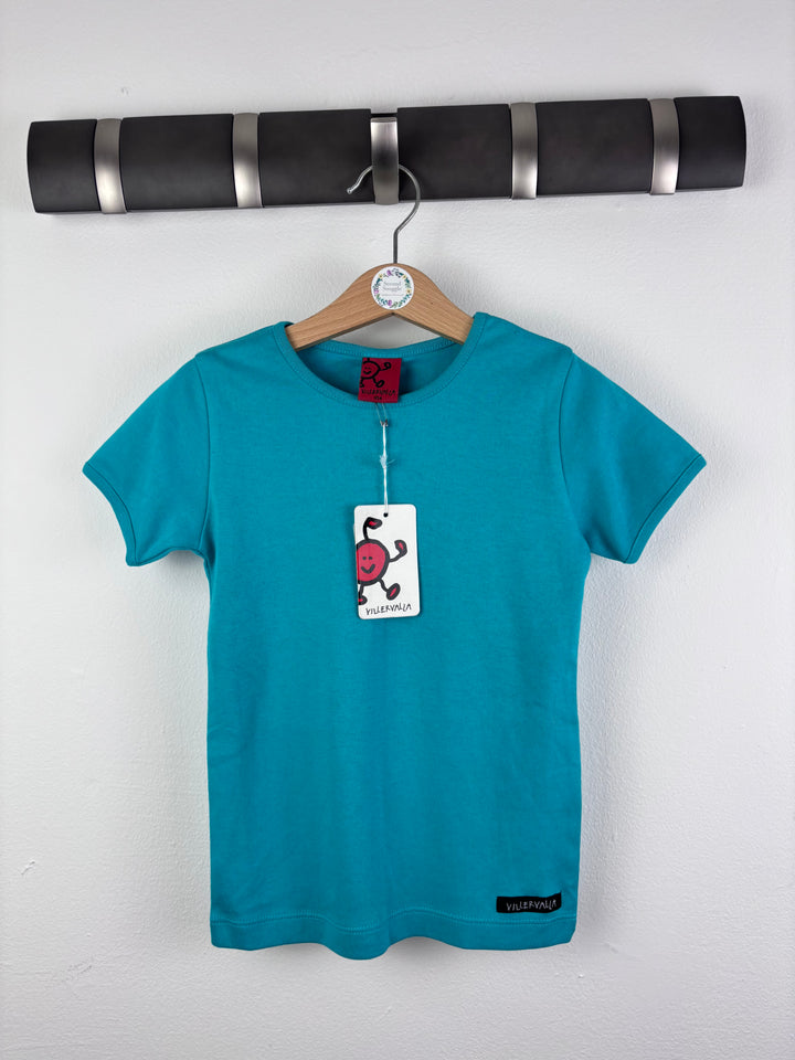 Villervalla Turquoise Short Sleeve T-Shirt 3-4 Years