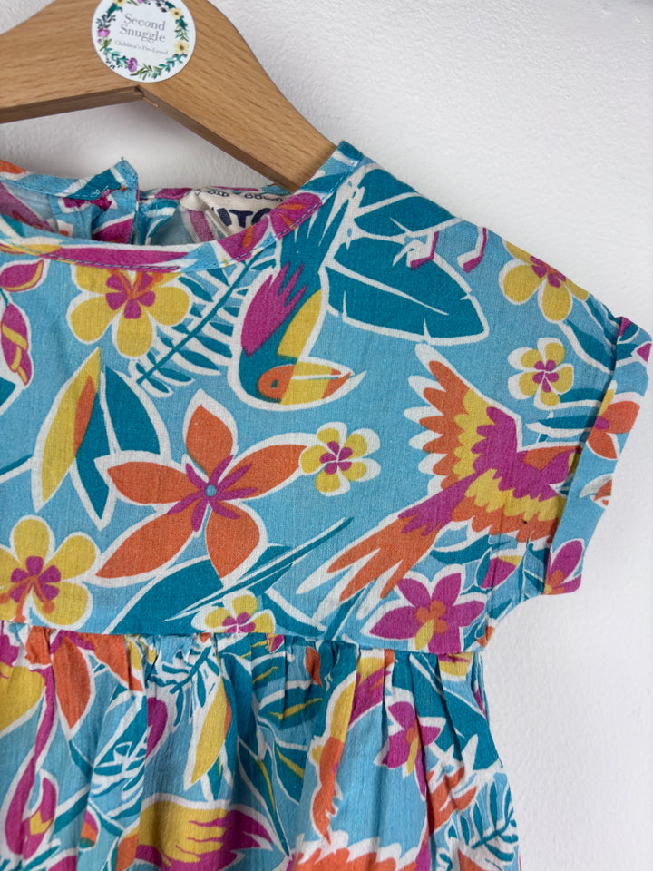Kite Bright Floral Dress 3-6 Months-Dresses-Second Snuggle Preloved