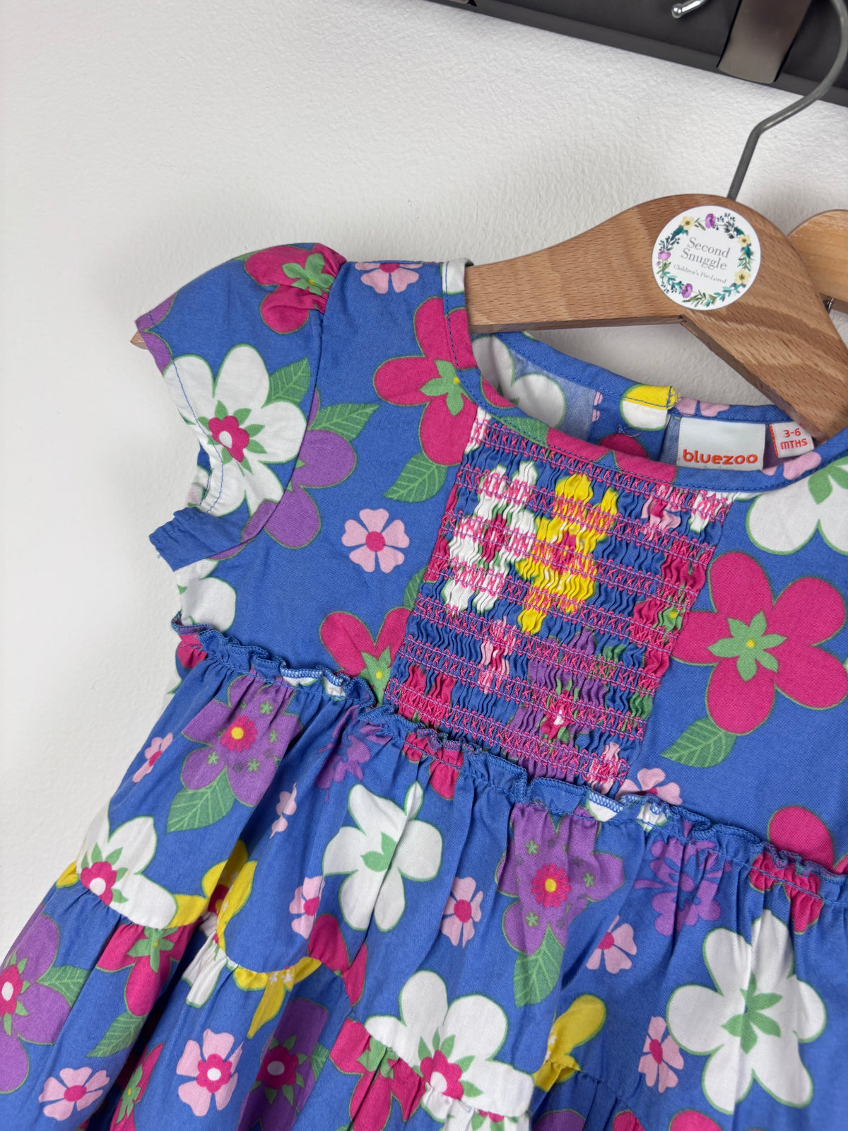 Blue Zoo Floral Dress Set 3-6 Months-Dresses-Second Snuggle Preloved