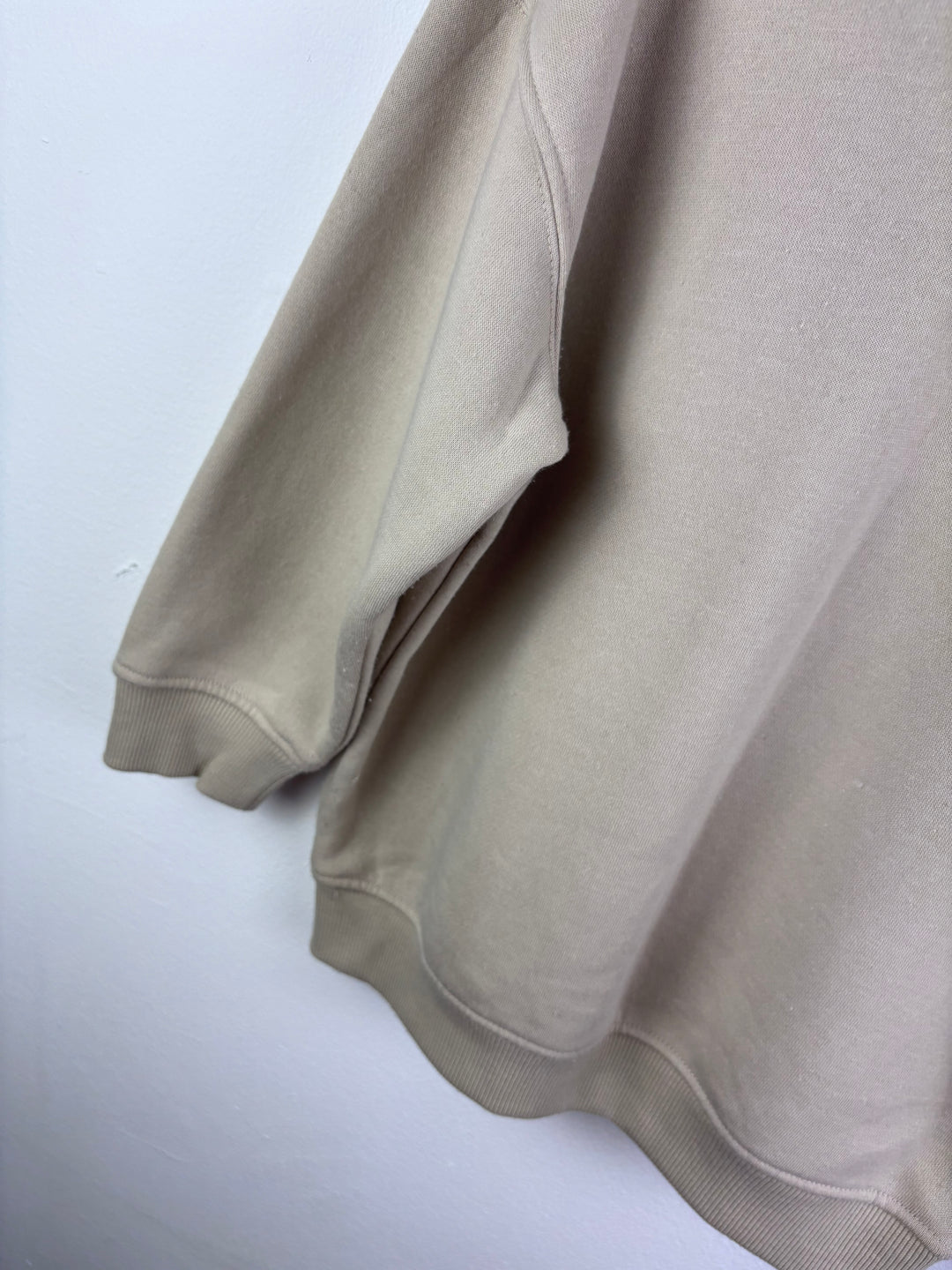 Peacock Beige Oversized Sweatshirt 6-7 Years
