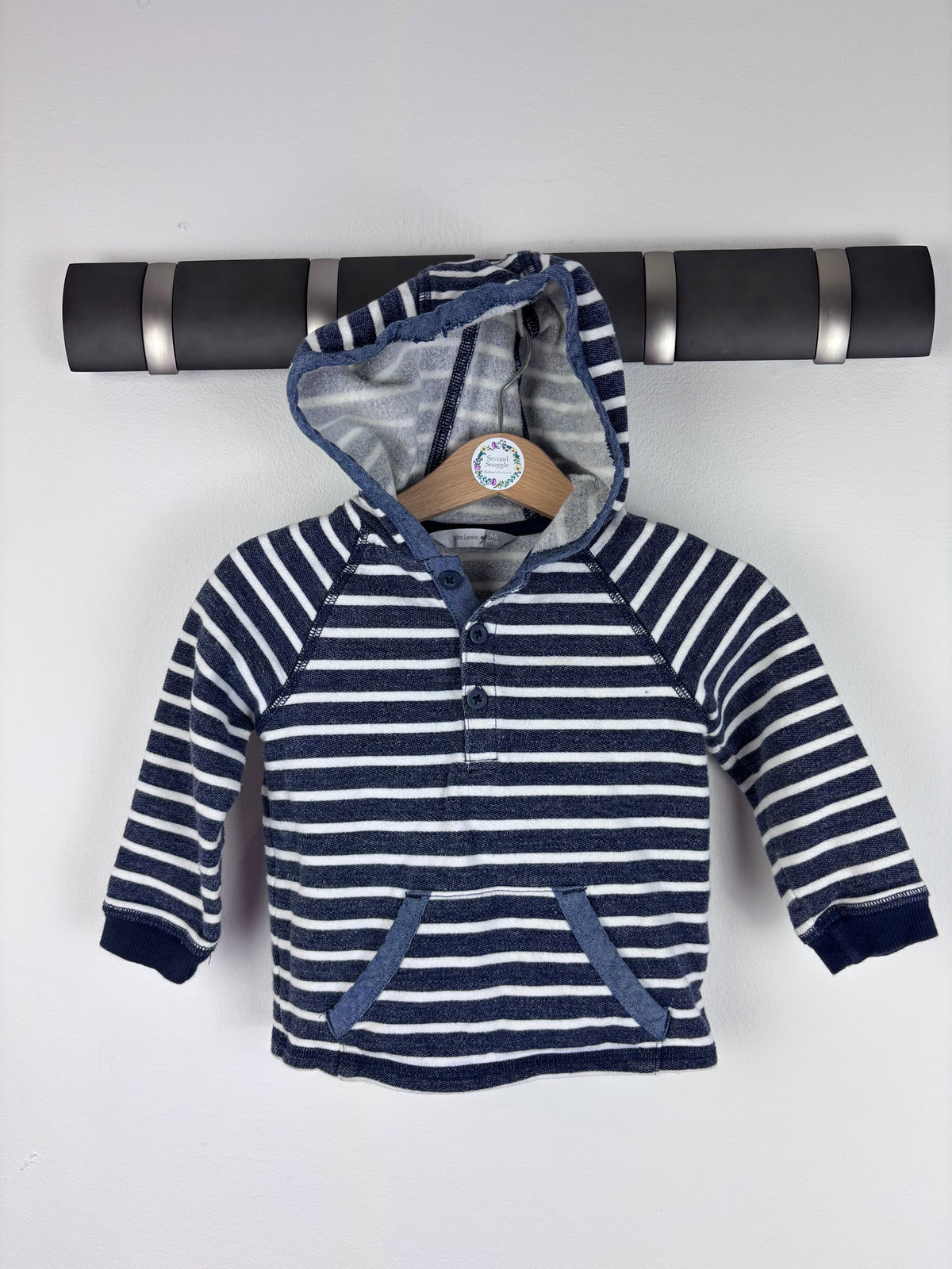 John Lewis Hoodie 9-12 Months-Hoodies-Second Snuggle Preloved