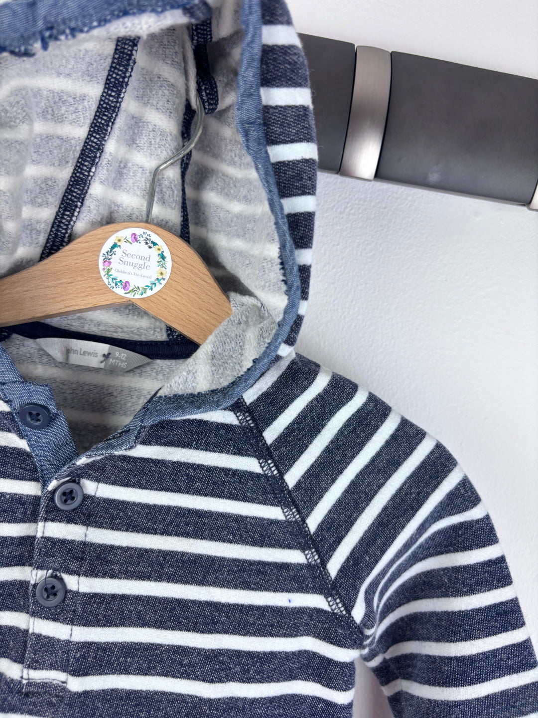 John Lewis Hoodie 9-12 Months-Hoodies-Second Snuggle Preloved