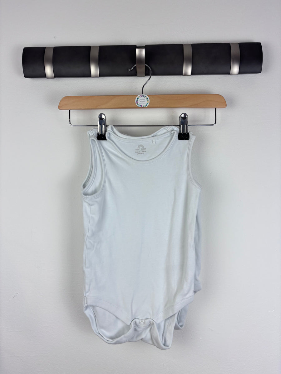 Next White Vests 2-3 Years Pack of 4-Vests-Second Snuggle Preloved