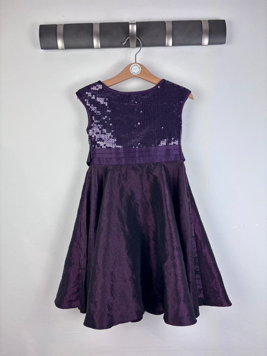 Tu Purple Party Dress 2-3 Years-Dresses-Second Snuggle Preloved