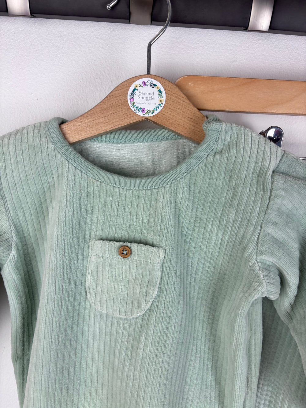 M&S Green Outfit 9-12 Months-Sets-Second Snuggle Preloved