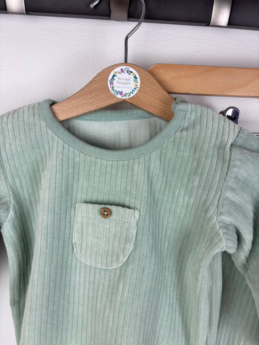 M&S Green Outfit 9-12 Months-Sets-Second Snuggle Preloved