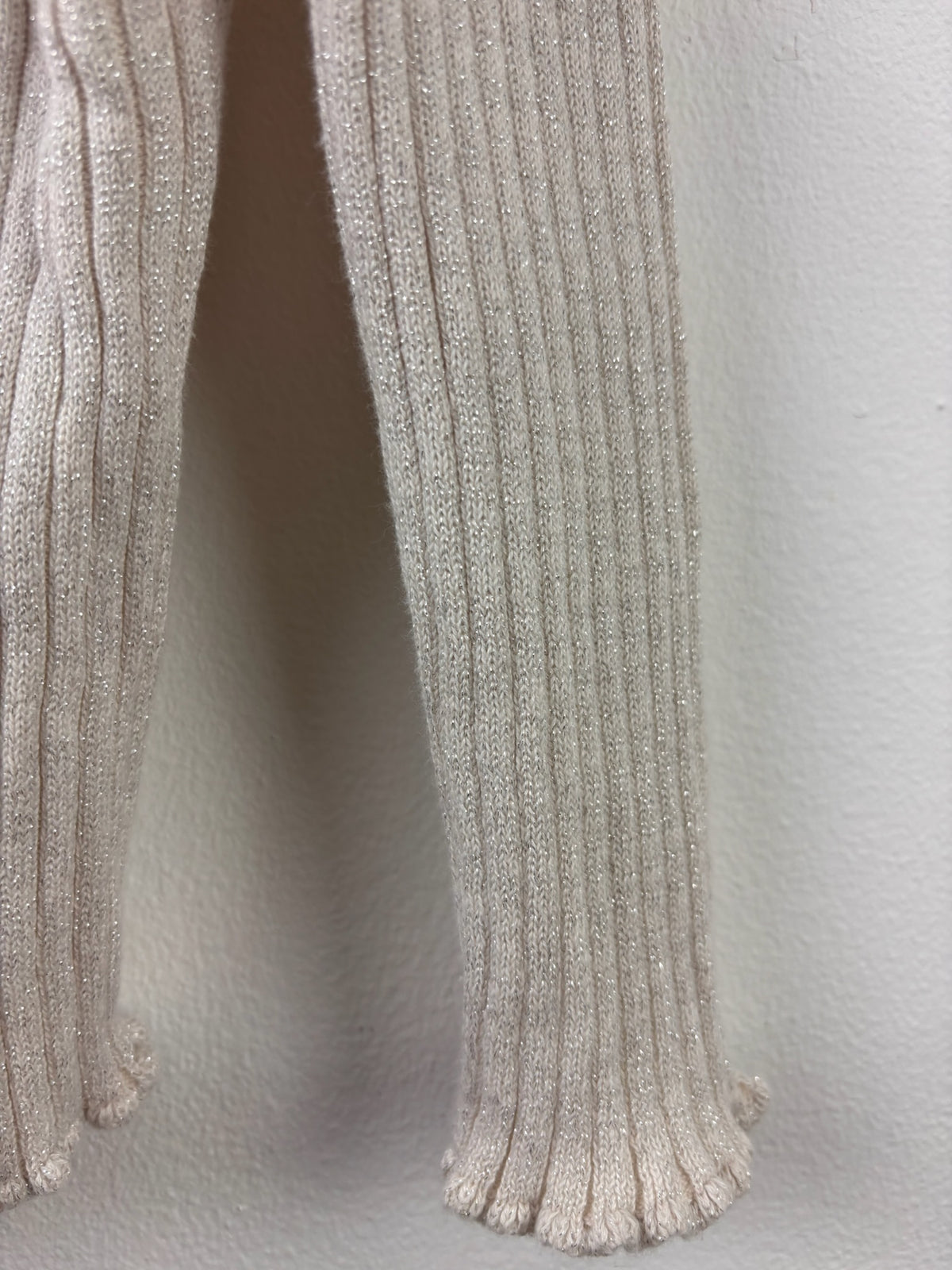 TU Cream Ribbed Long Sleeve Top 2-3 Years-Tops-Second Snuggle Preloved