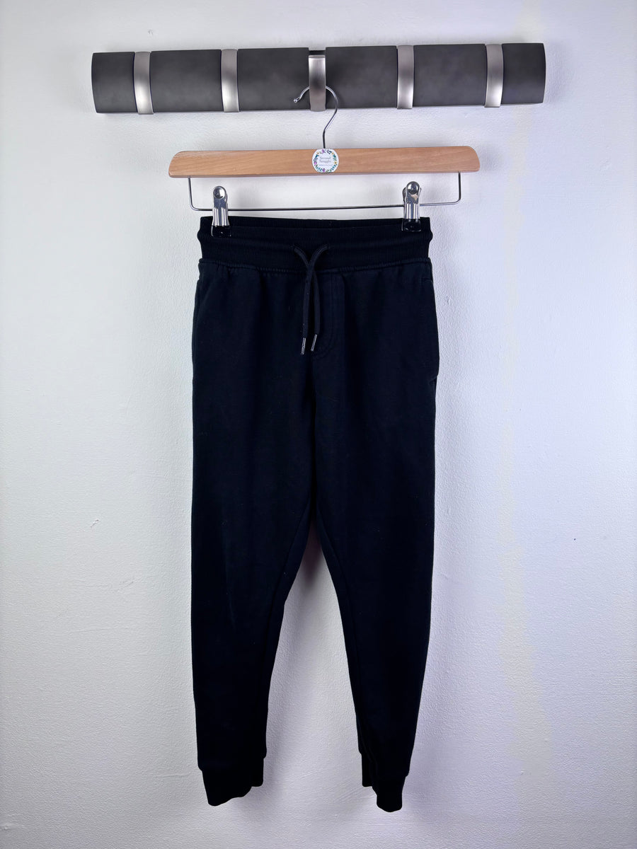 George Black Joggers Drawstring Waist 6-7 Years-Trousers-Second Snuggle Preloved